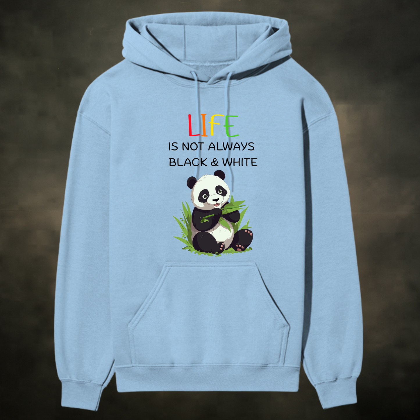 “Panda Life” Premium Hoodie – Cute & Comfy Bamboo Vibes 🐼🌿