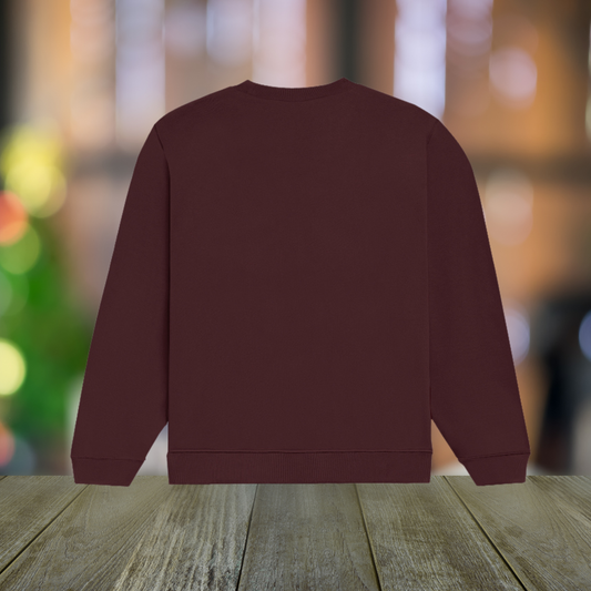 Maroon Plain Sweatshirt