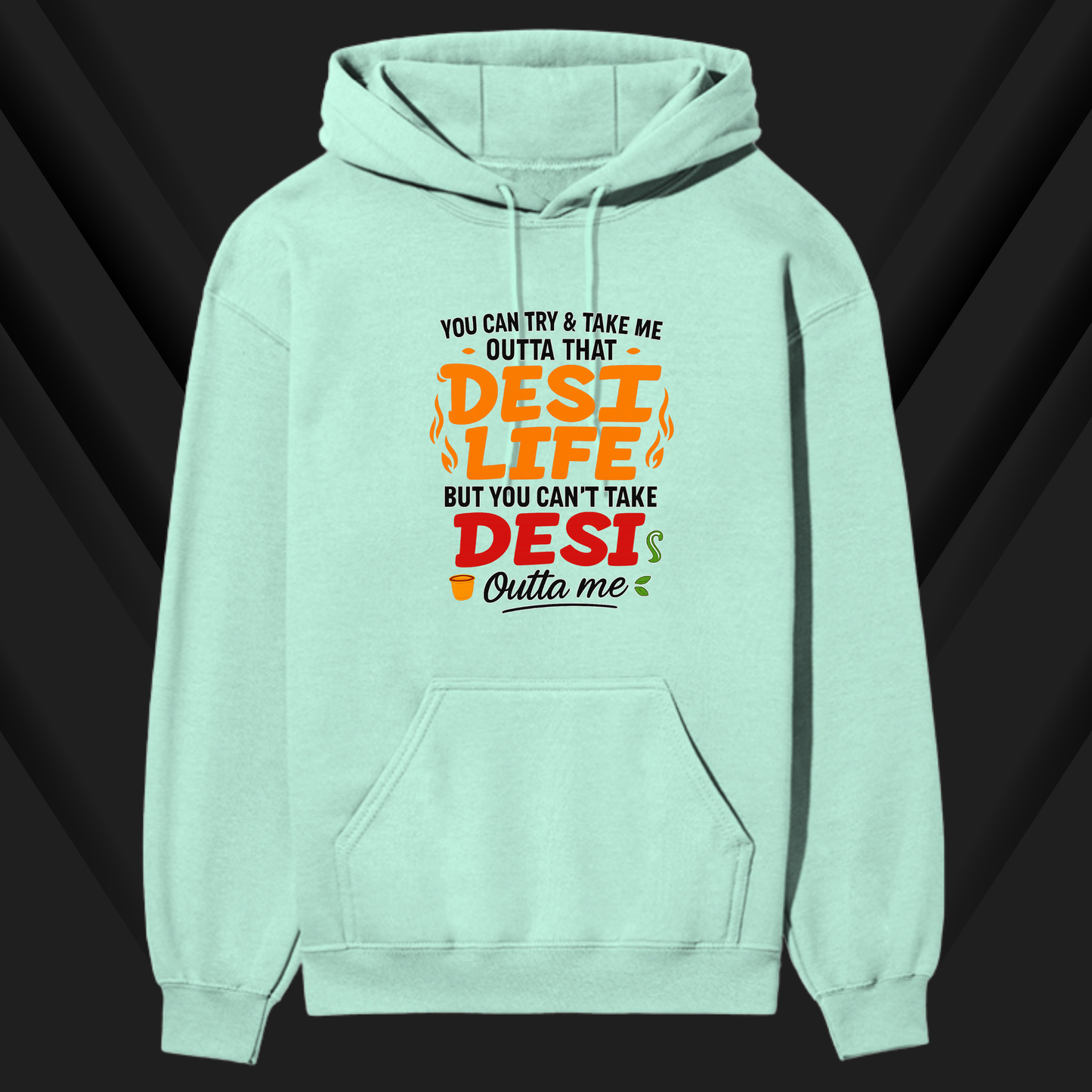 Pure Desi Vibes Premium Hoodie
