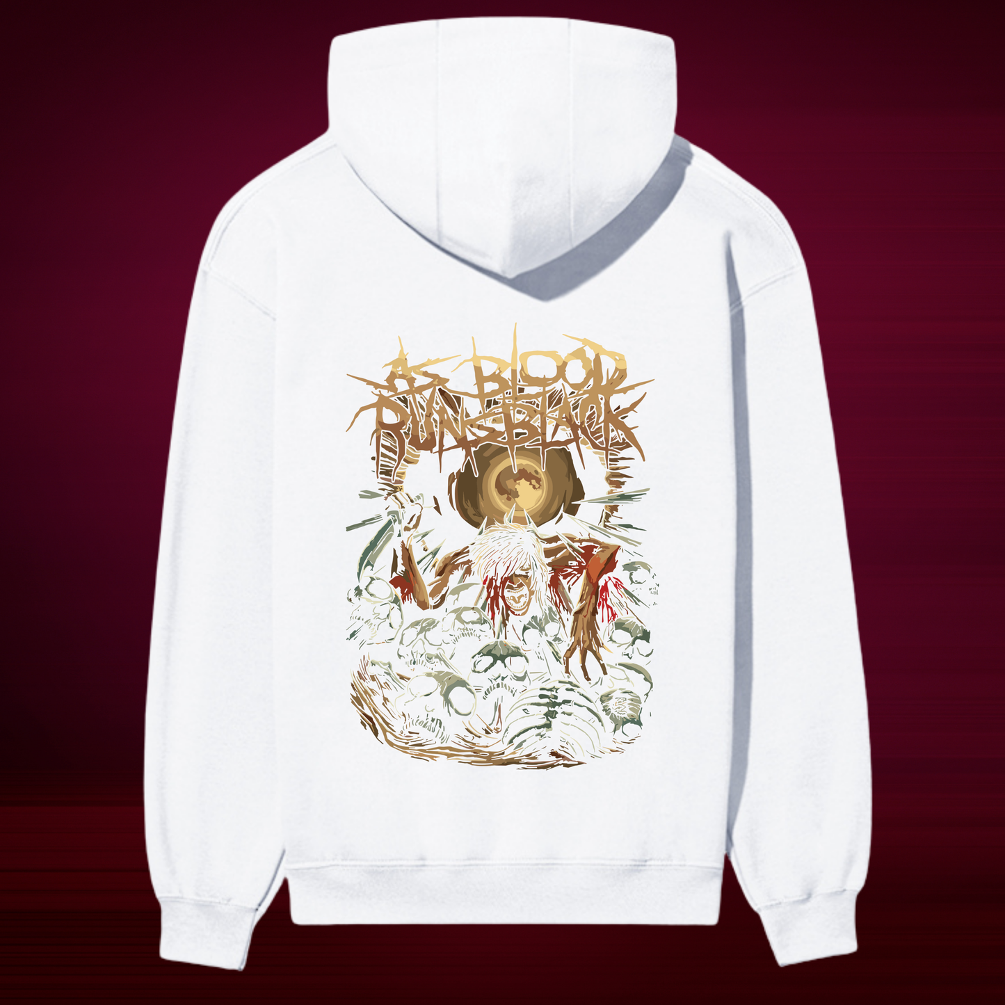 As Blood Runs Black Graphic Hoodie | Premium Quality Unisex