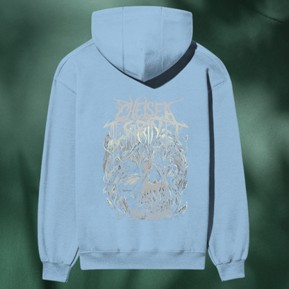 "Diesel Spirit – Botanical Skull Premium Hoodie"