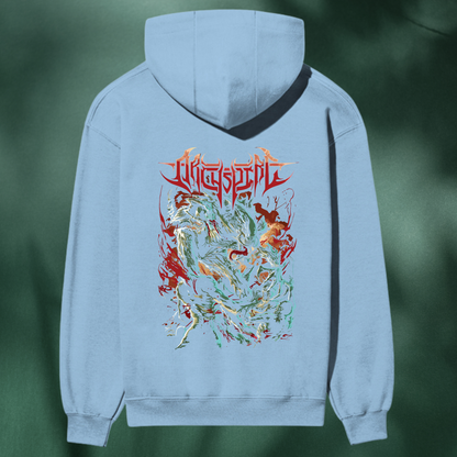 “Spirit Beast Premium Graphic Hoodie – Inferno Edition”