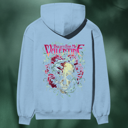 Bullet For My Valentine “Floral Skull” Premium Heavyweight Hoodie