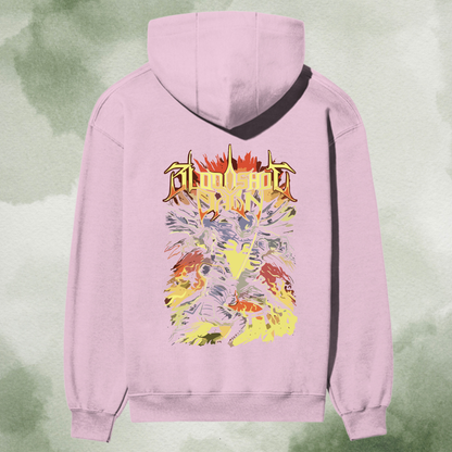 Bloodshot Dawn “Inferno Warrior” Premium Heavyweight Hoodie