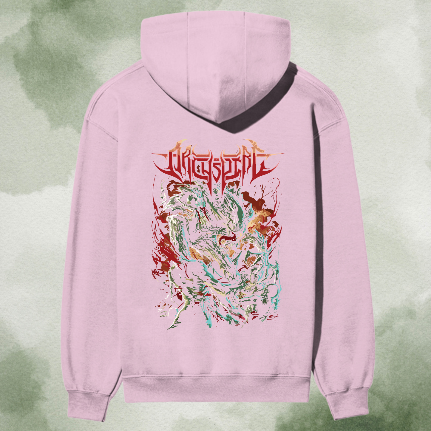 “Spirit Beast Premium Graphic Hoodie – Inferno Edition”