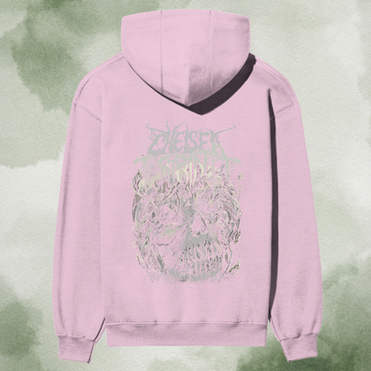 "Diesel Spirit – Botanical Skull Premium Hoodie"