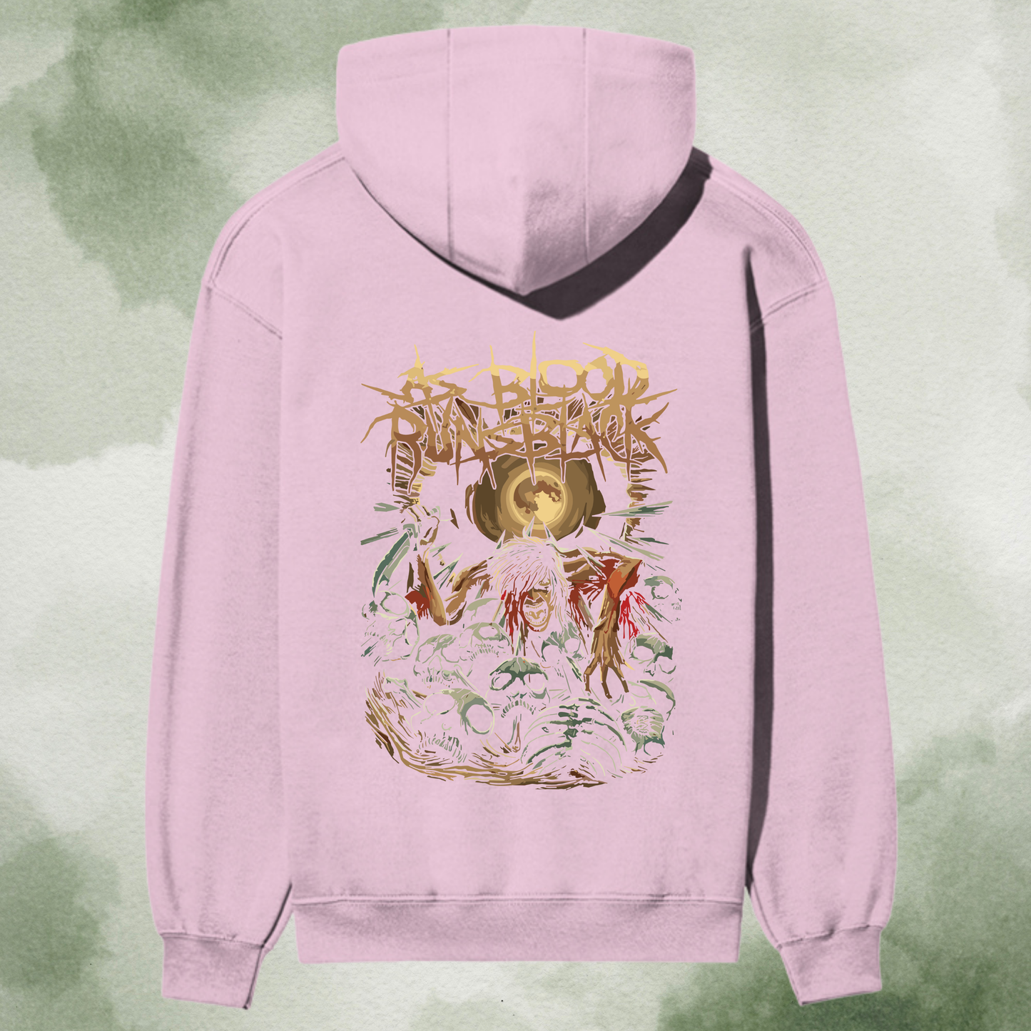 As Blood Runs Black Graphic Hoodie | Premium Quality Unisex