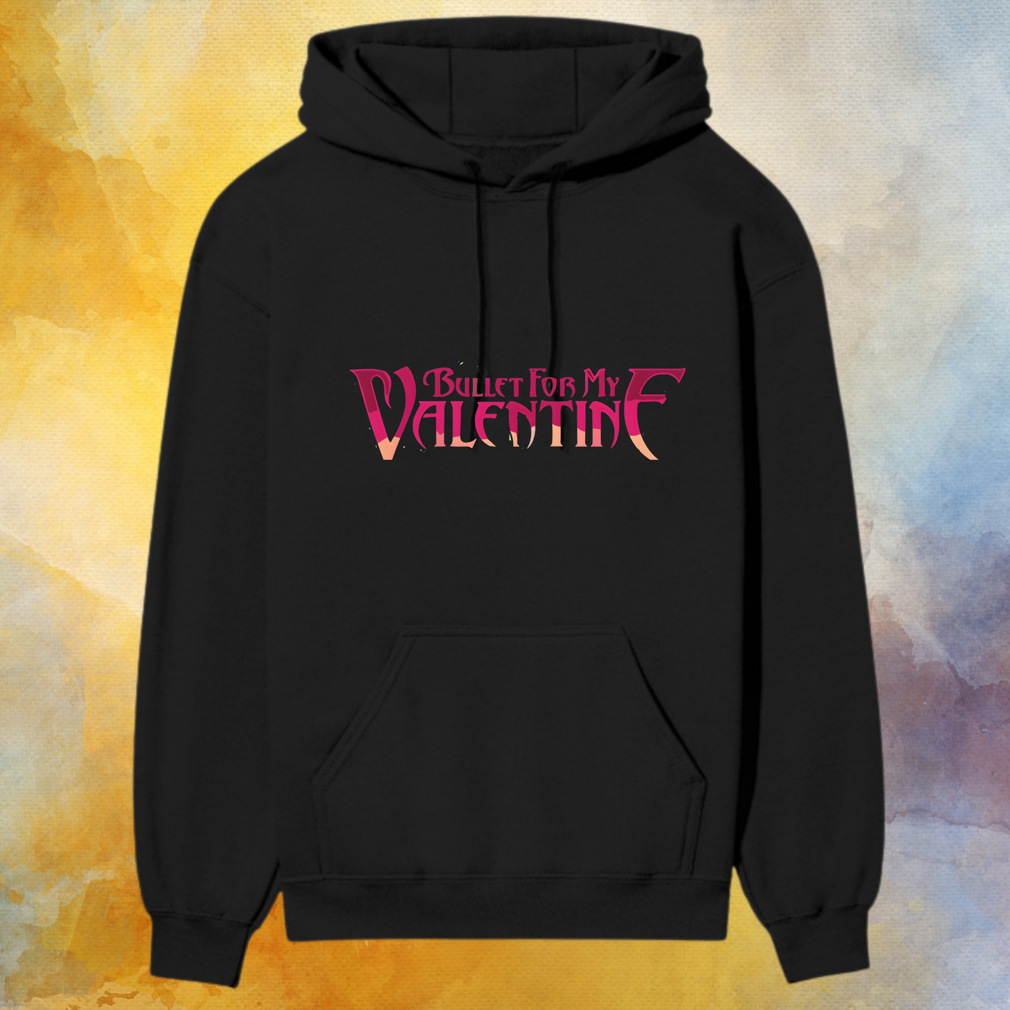 Bullet For My Valentine “Floral Skull” Premium Heavyweight Hoodie