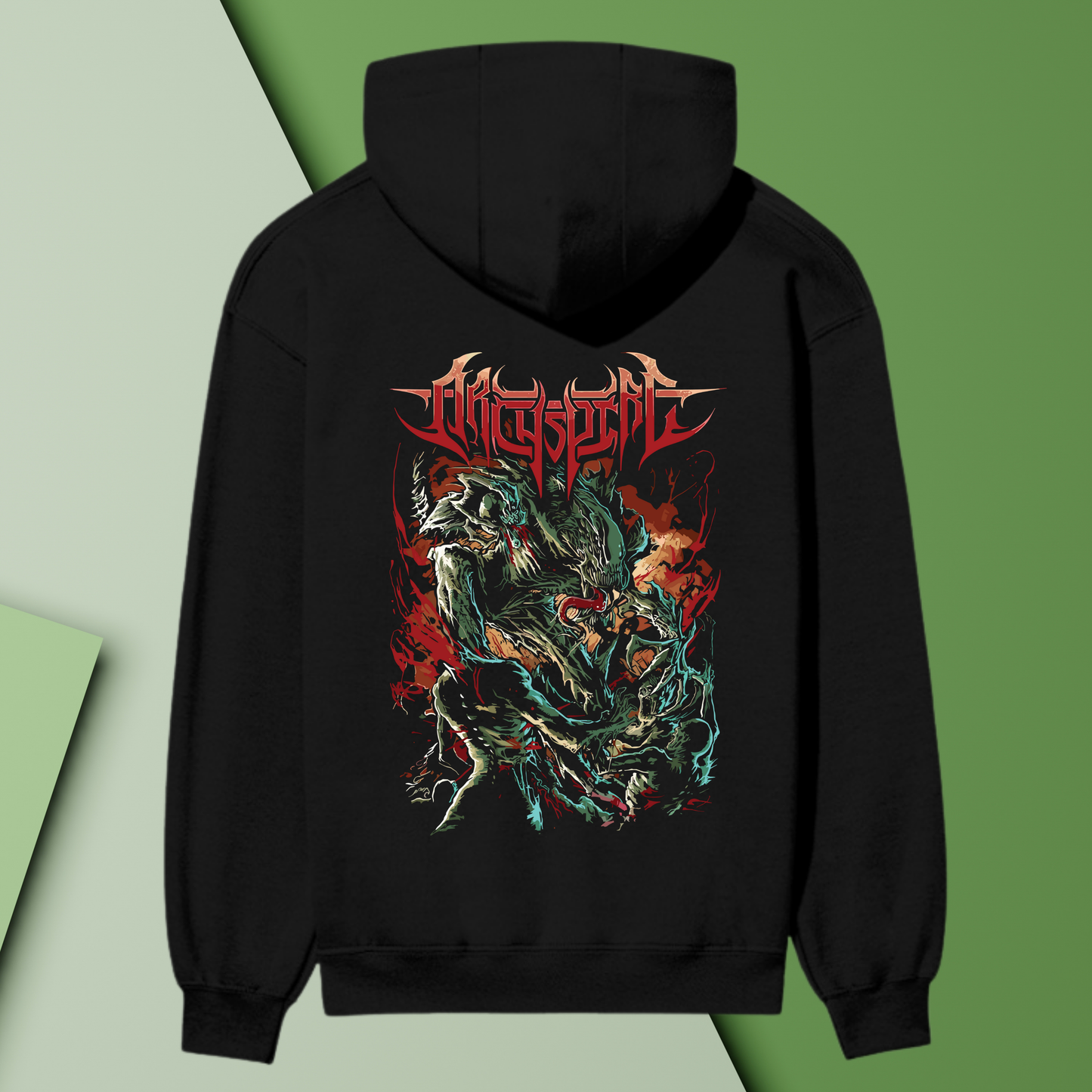 “Spirit Beast Premium Graphic Hoodie – Inferno Edition”