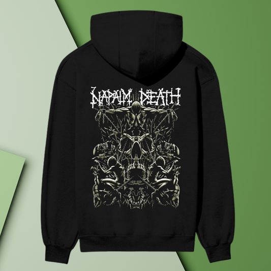 Napalm Death “Infernal Chains” Premium Heavyweight Hoodie