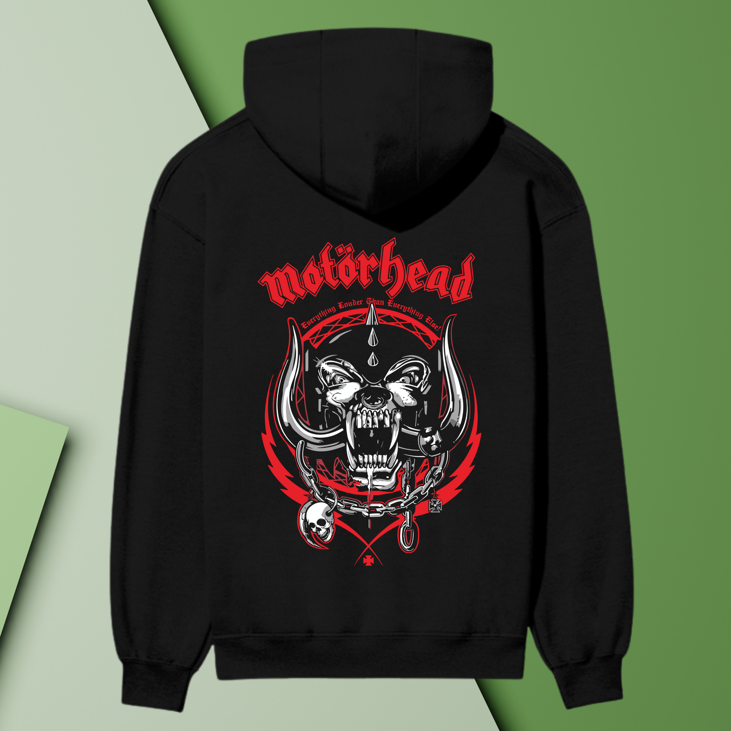 “Motörhead Premium Graphic Hoodie – War Pig Edition”