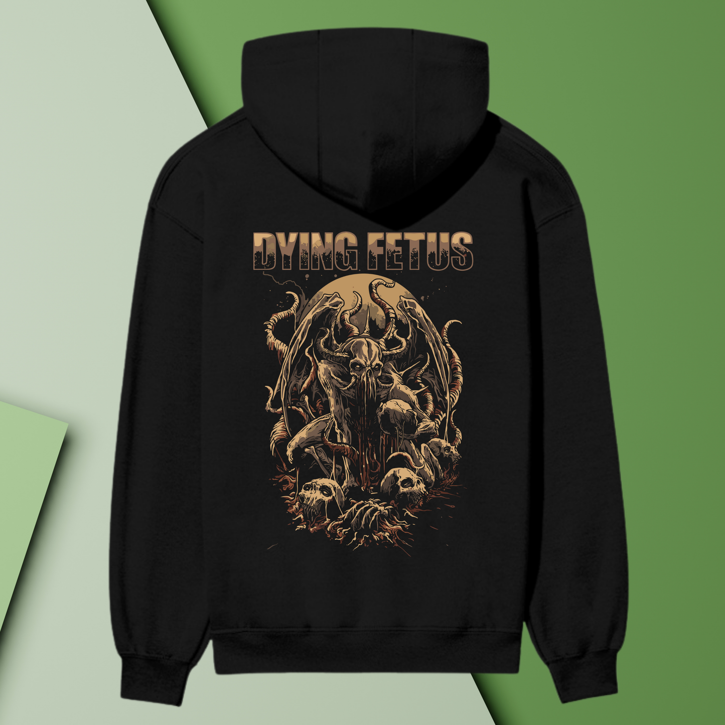 Dying Fetus “Spawn of Chaos” Premium Heavyweight Hoodie