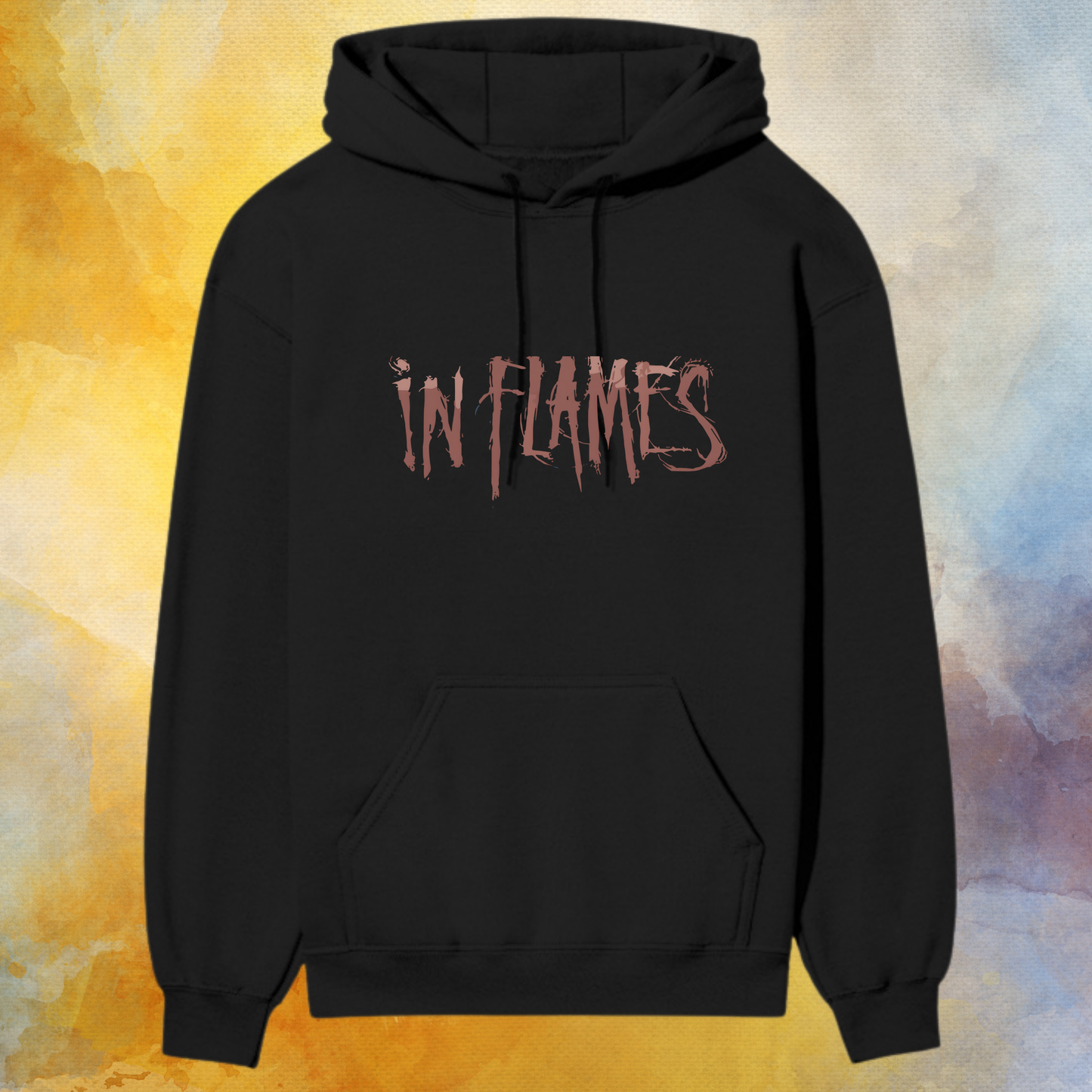 “In Flames Premium Graphic Hoodie – Wings of Rebellion Edition”