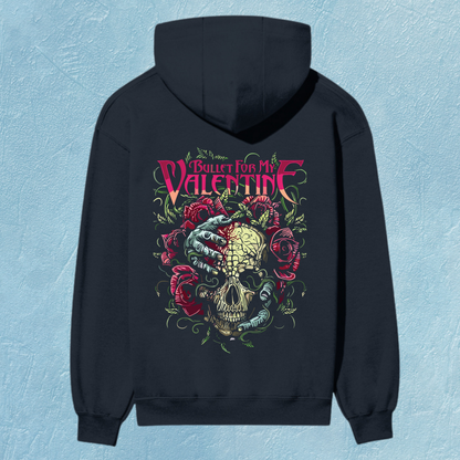 Bullet For My Valentine “Floral Skull” Premium Heavyweight Hoodie