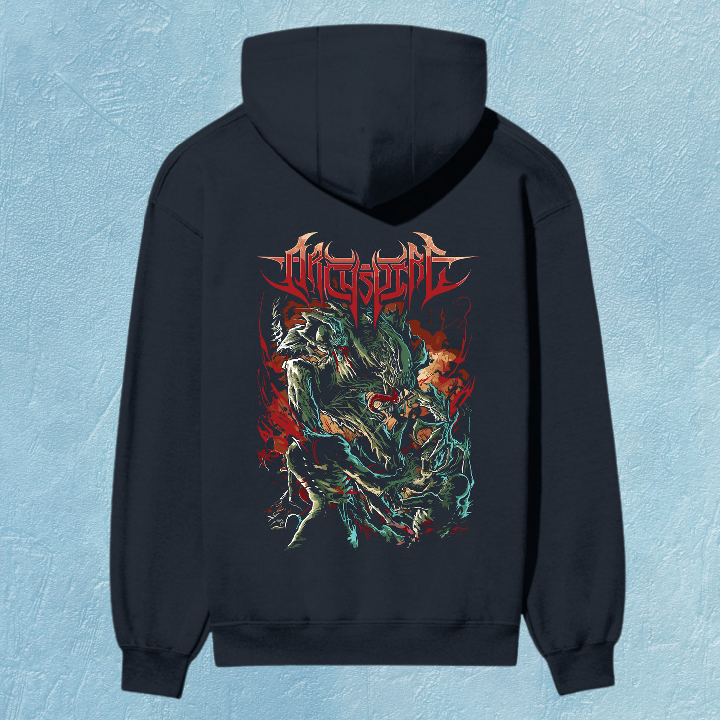 “Spirit Beast Premium Graphic Hoodie – Inferno Edition”