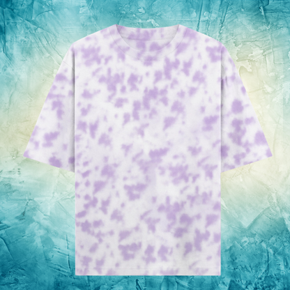 Lavender Tie Dye Oversized T-Shirt