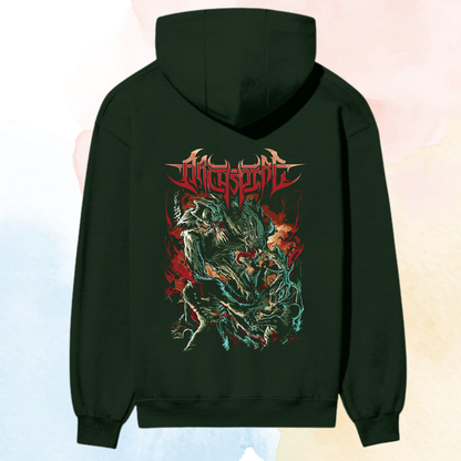 “Spirit Beast Premium Graphic Hoodie – Inferno Edition”