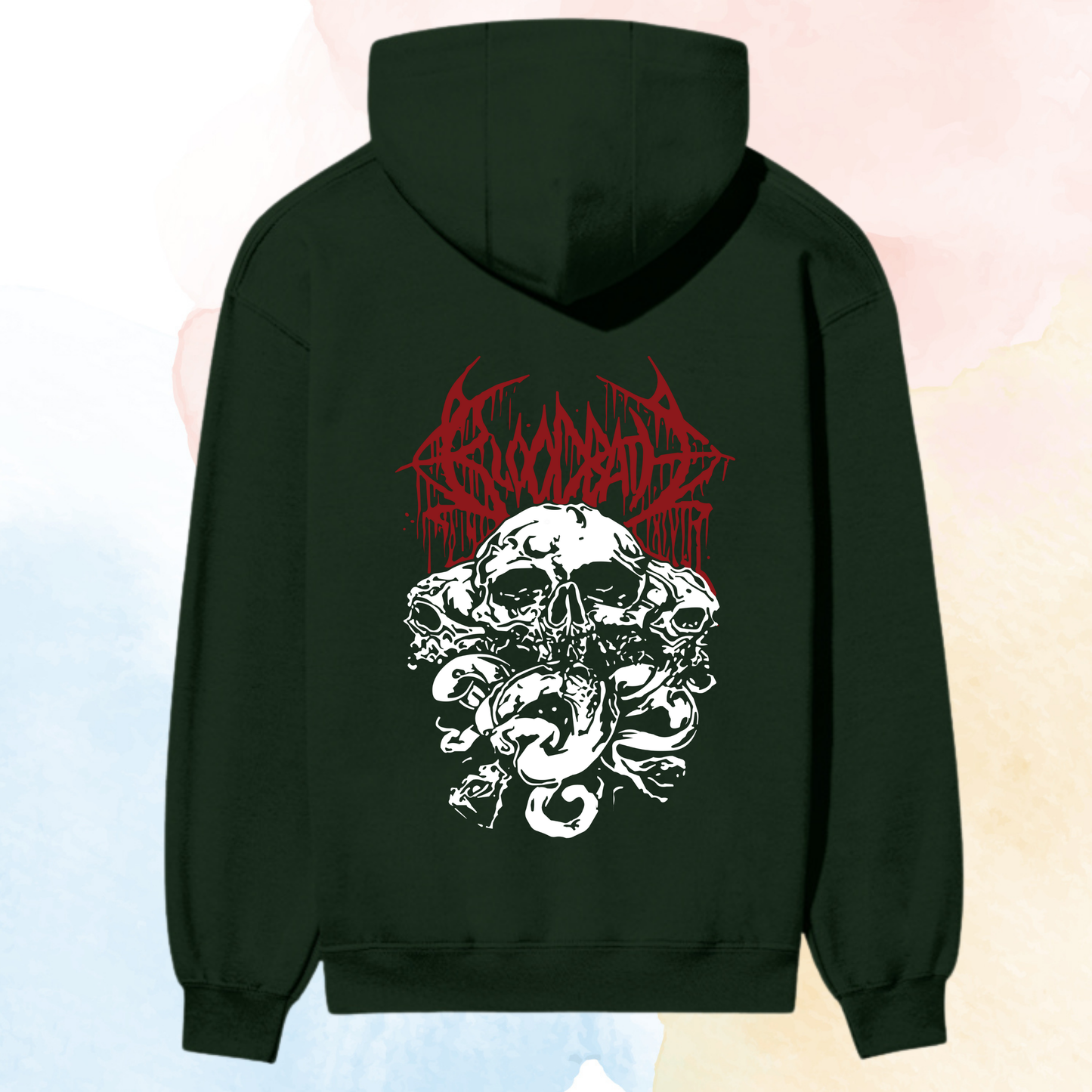 “Bloodpath Premium Graphic Hoodie – Skull Reign Edition”