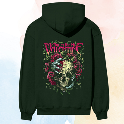 Bullet For My Valentine “Floral Skull” Premium Heavyweight Hoodie