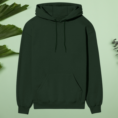 Solid: Bottle Green Hoodie