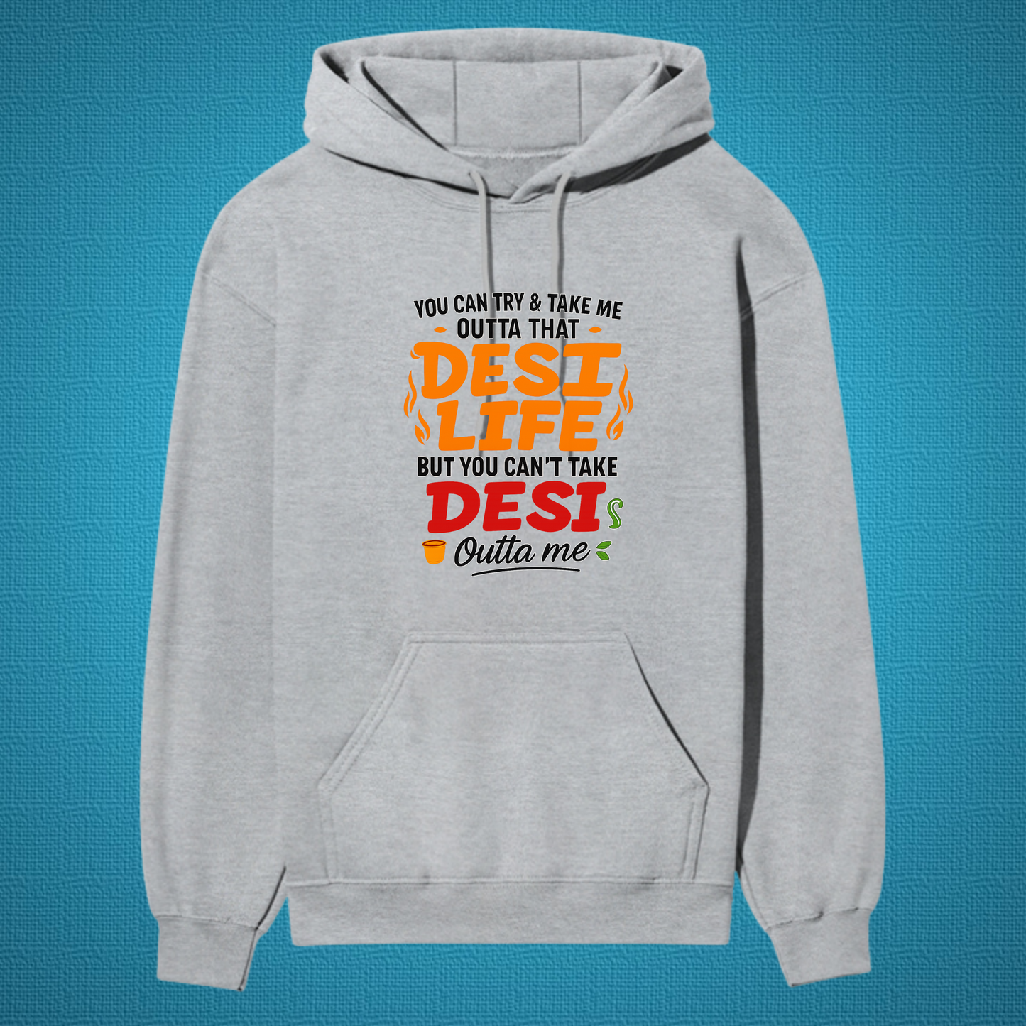 Pure Desi Vibes Premium Hoodie