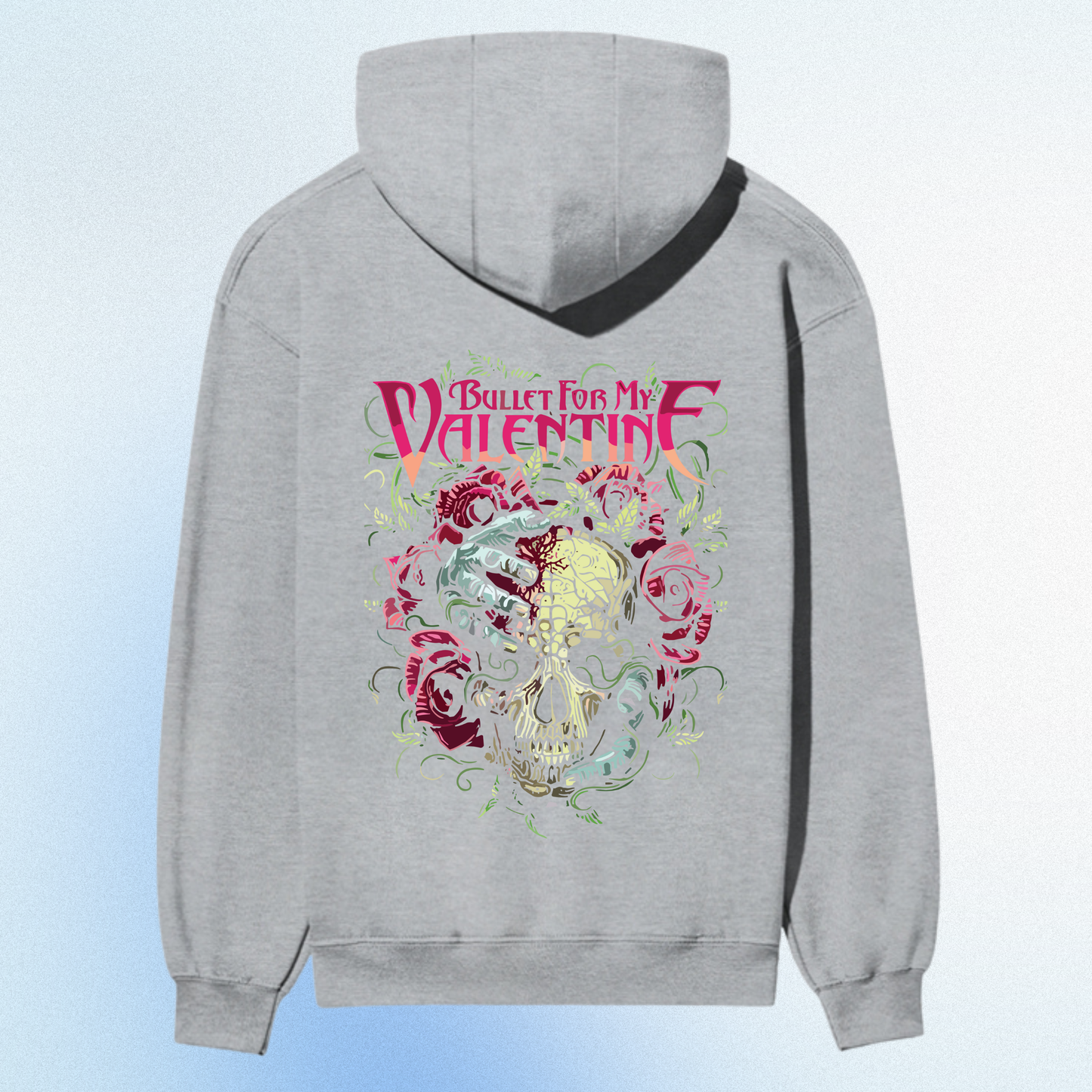 Bullet For My Valentine “Floral Skull” Premium Heavyweight Hoodie