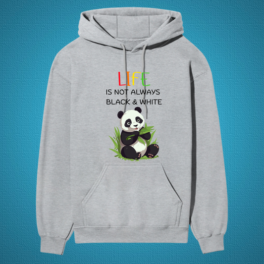 “Panda Life” Premium Hoodie – Cute & Comfy Bamboo Vibes 🐼🌿