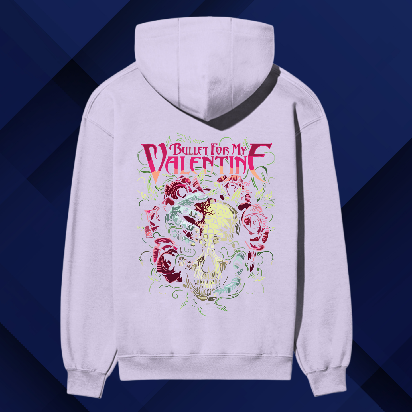 Bullet For My Valentine “Floral Skull” Premium Heavyweight Hoodie