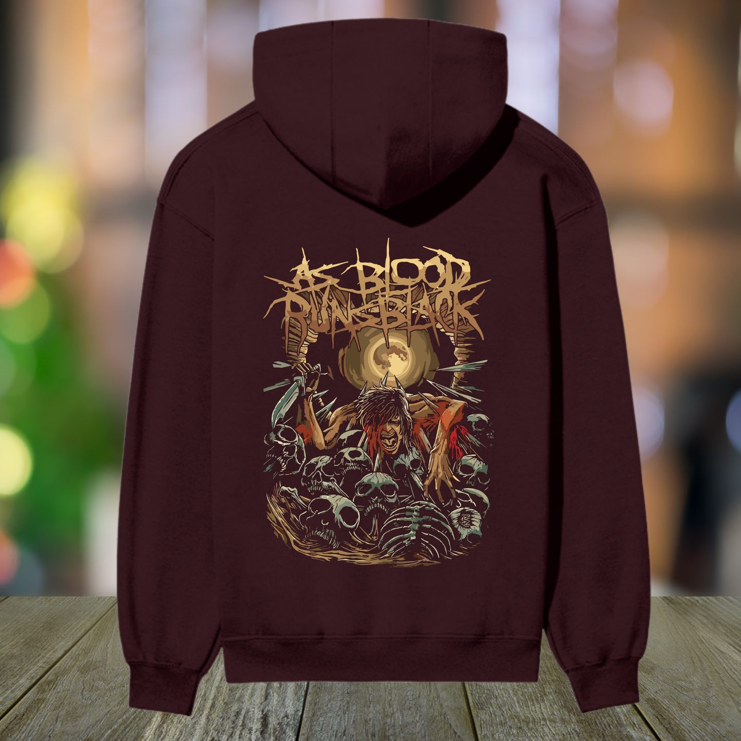 As Blood Runs Black Graphic Hoodie | Premium Quality Unisex
