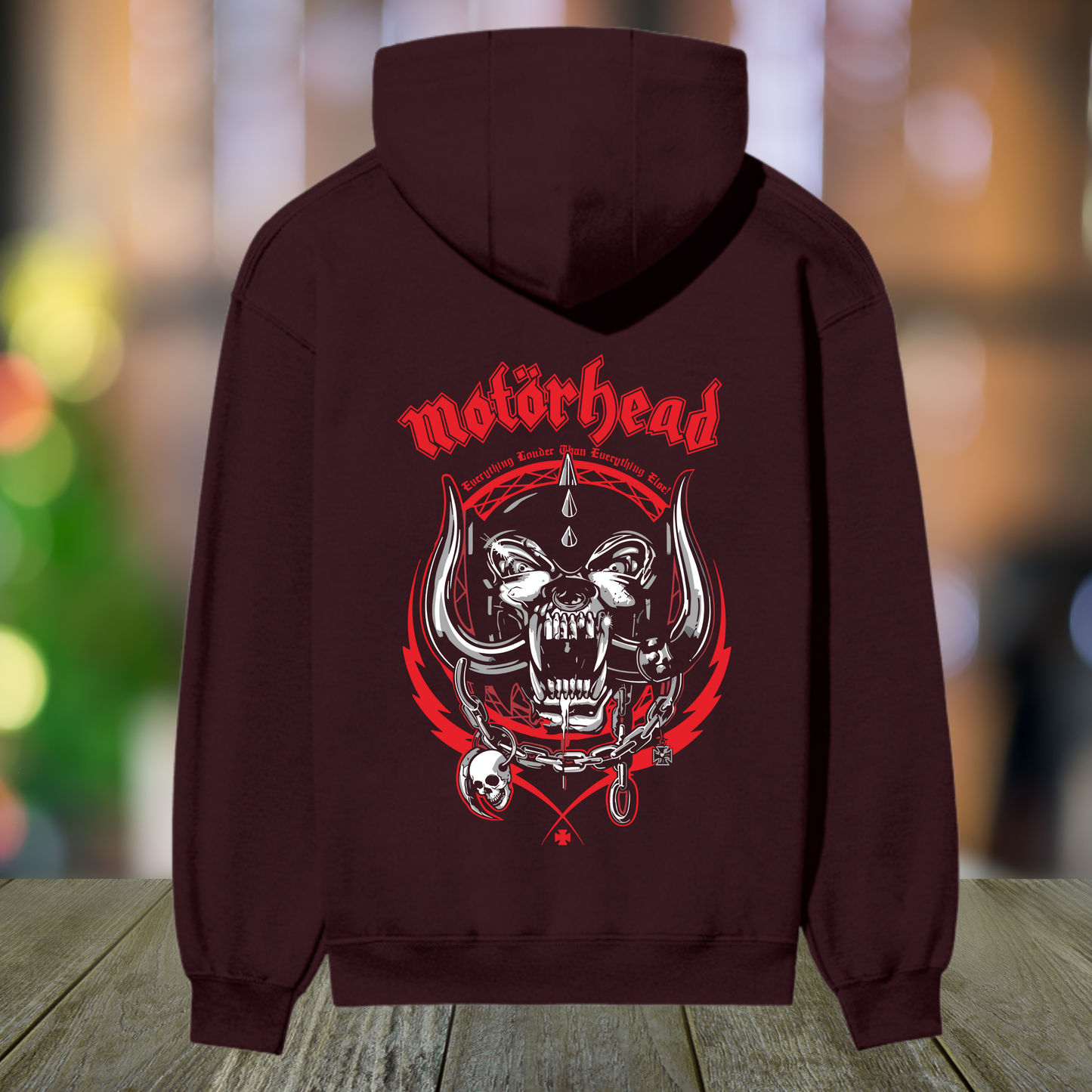 “Motörhead Premium Graphic Hoodie – War Pig Edition”