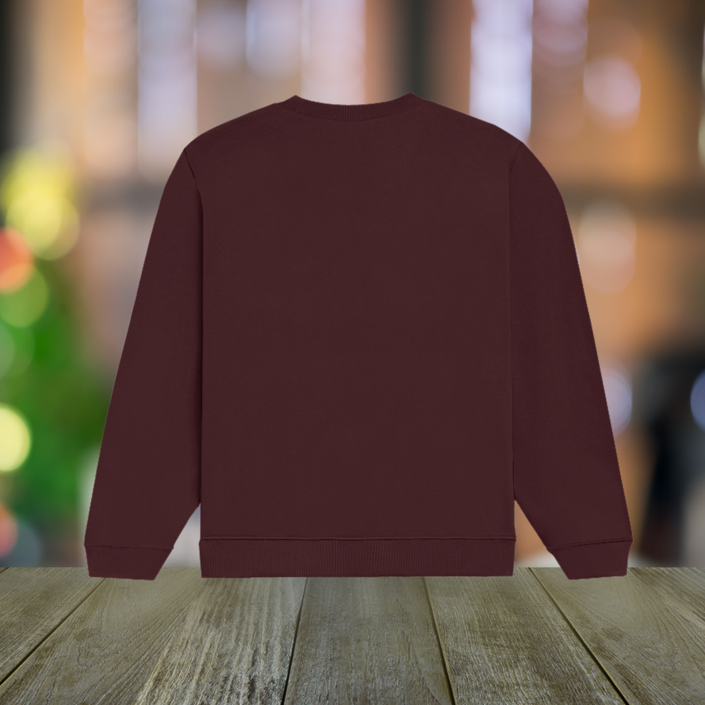 Maroon Plain Sweatshirt