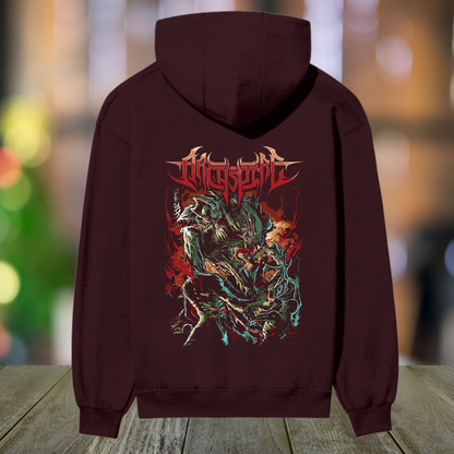 “Spirit Beast Premium Graphic Hoodie – Inferno Edition”