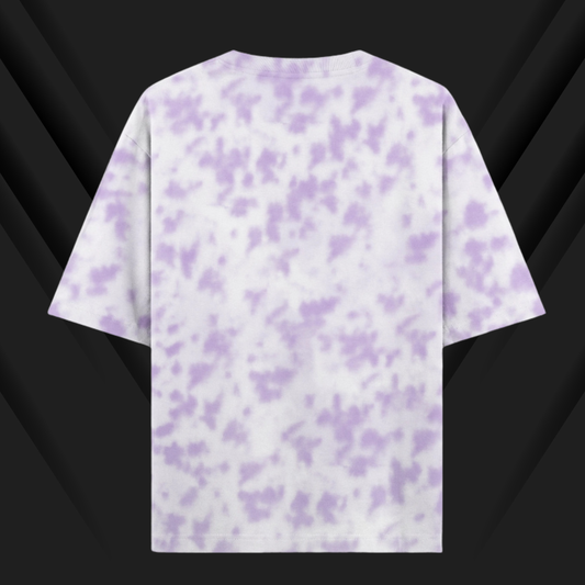 Lavender Tie Dye Oversized T-Shirt