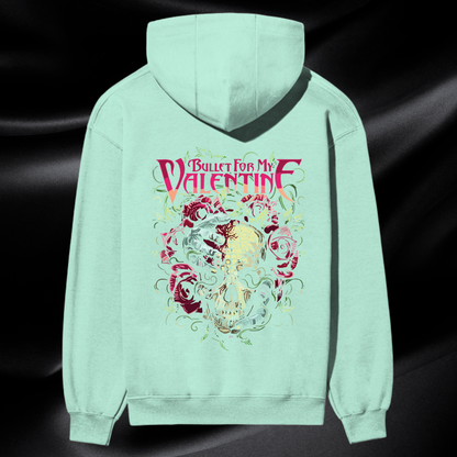 Bullet For My Valentine “Floral Skull” Premium Heavyweight Hoodie
