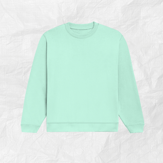 Mint Plain Sweatshirt