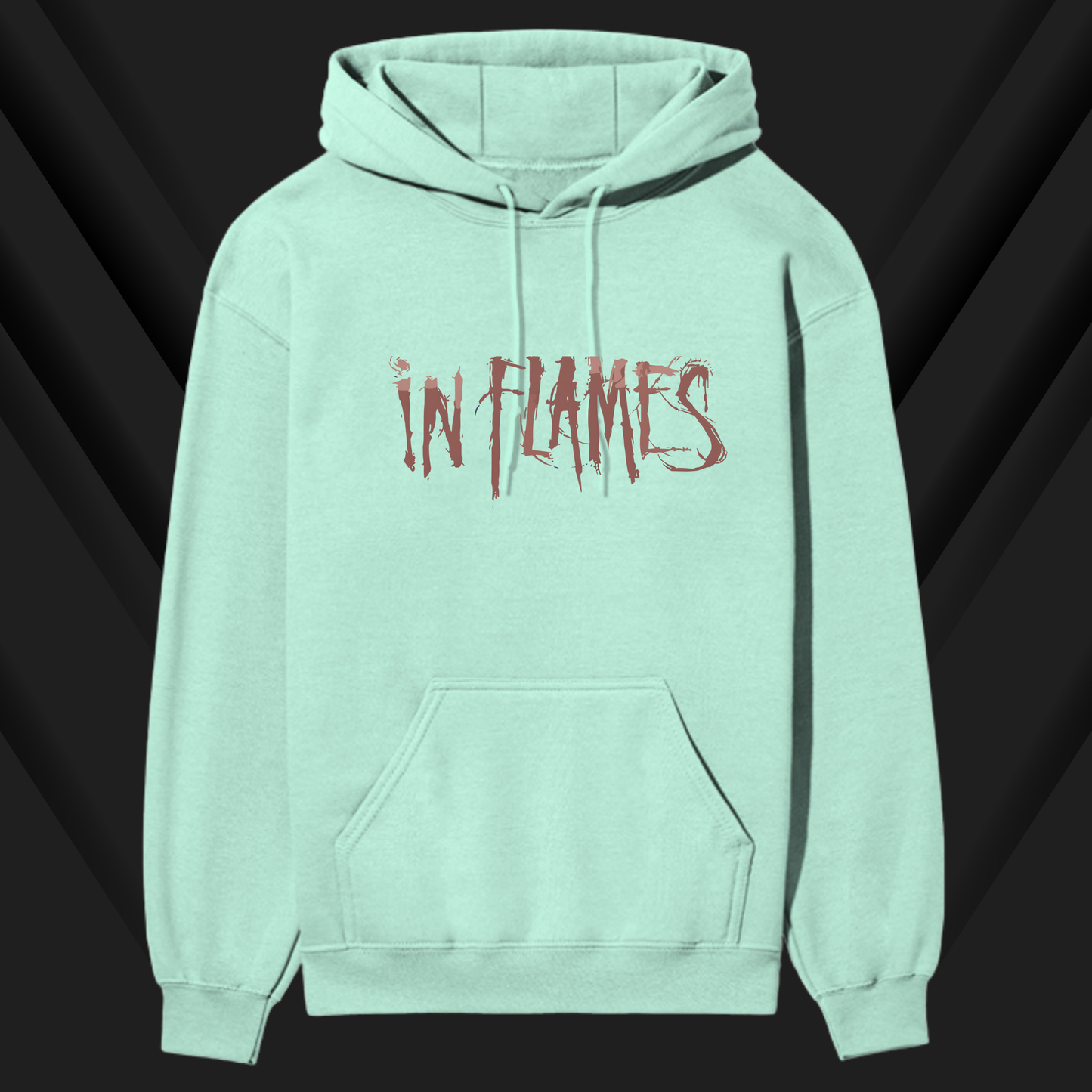 “In Flames Premium Graphic Hoodie – Wings of Rebellion Edition”