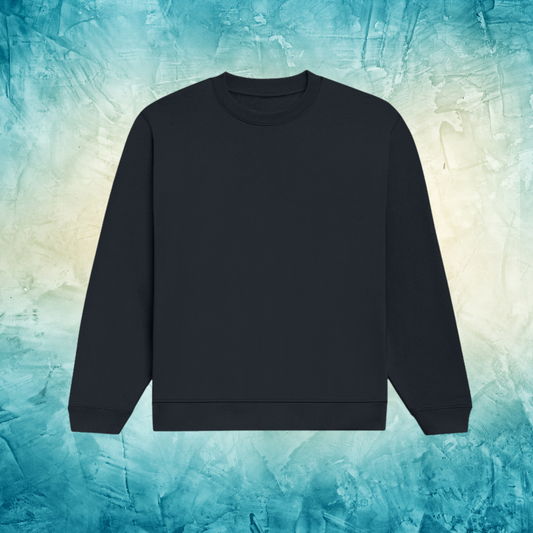 Navy Blue Plain Sweatshirt