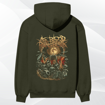As Blood Runs Black Graphic Hoodie | Premium Quality Unisex