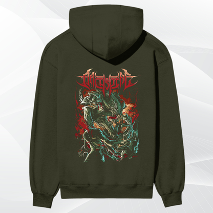 “Spirit Beast Premium Graphic Hoodie – Inferno Edition”