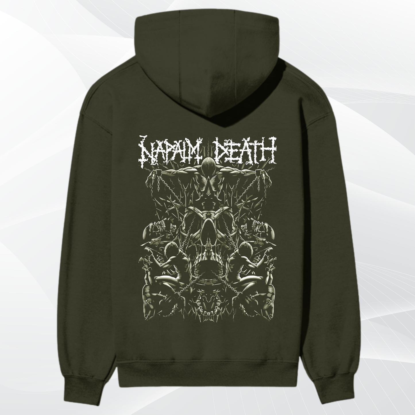 Napalm Death “Infernal Chains” Premium Heavyweight Hoodie