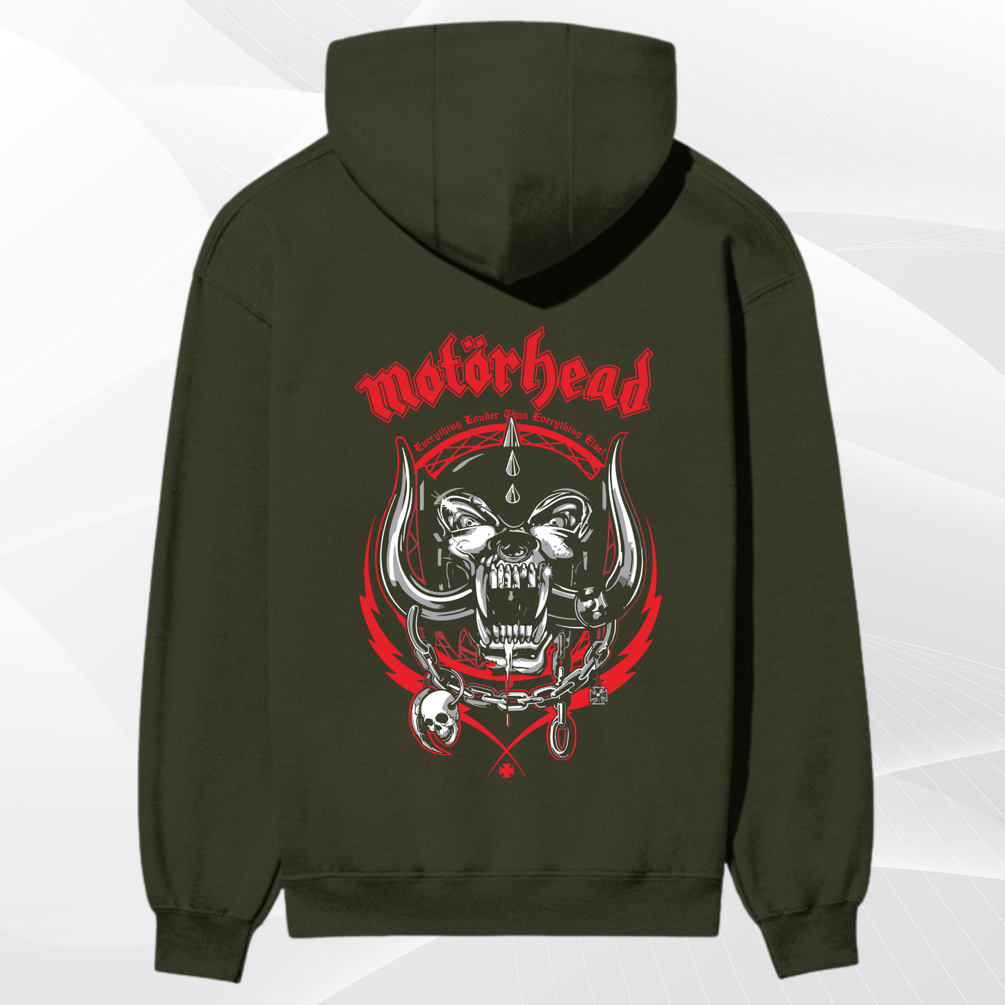 “Motörhead Premium Graphic Hoodie – War Pig Edition”