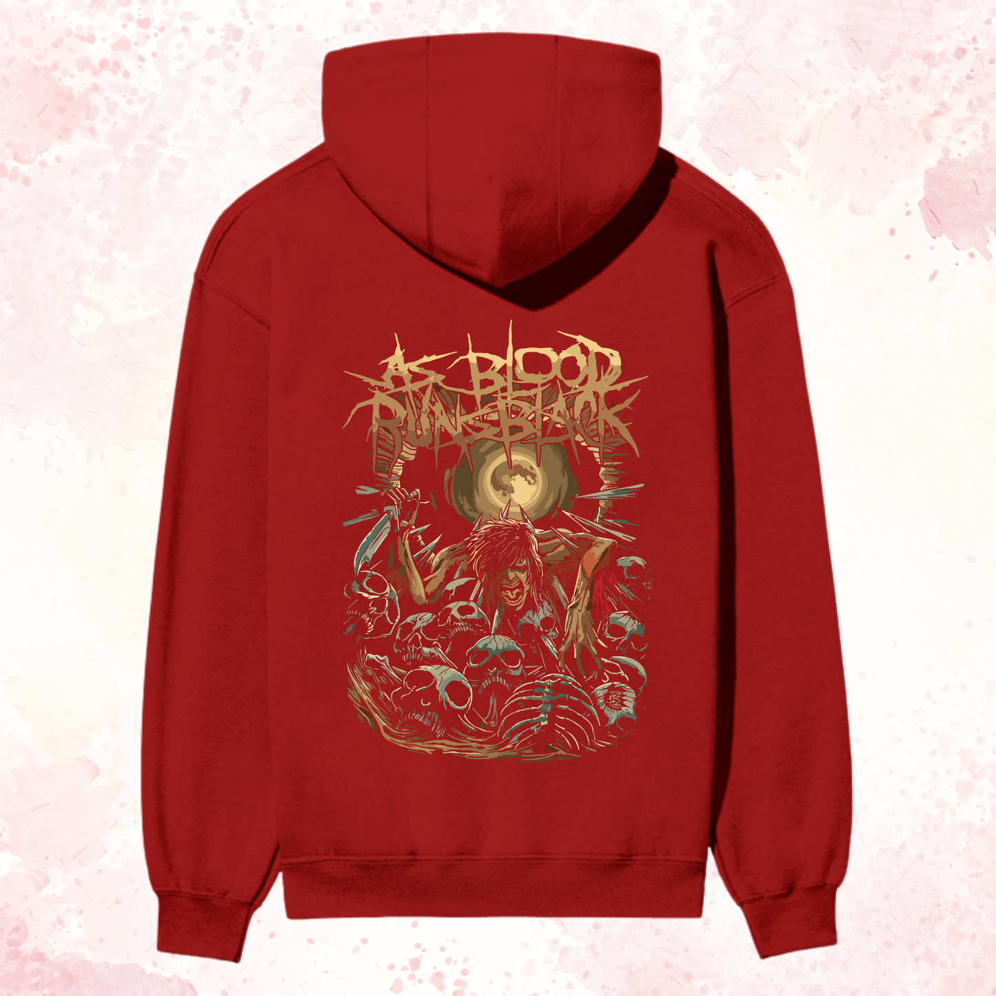 As Blood Runs Black Graphic Hoodie | Premium Quality Unisex