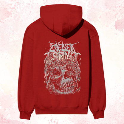 "Diesel Spirit – Botanical Skull Premium Hoodie"