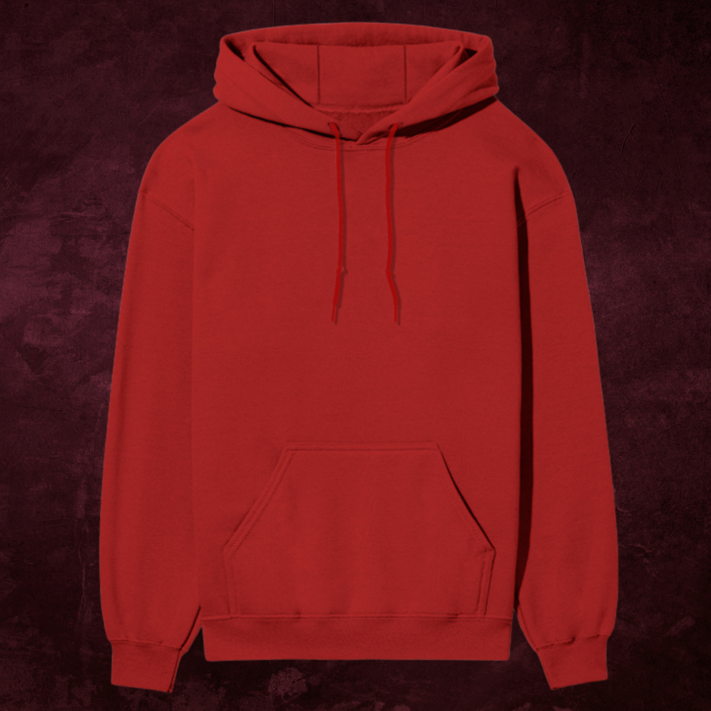 Solid: Red Hoodie