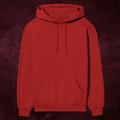 Solid: Red Hoodie