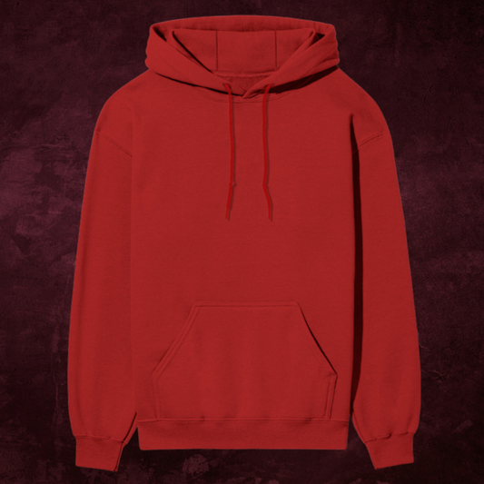Solid: Red Hoodie