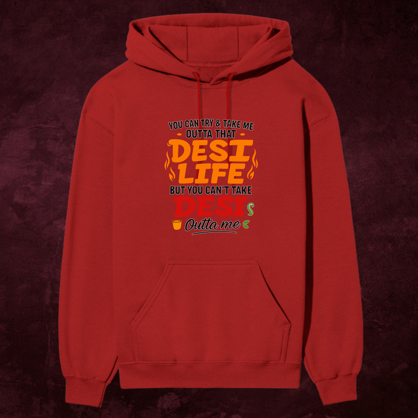 Pure Desi Vibes Premium Hoodie