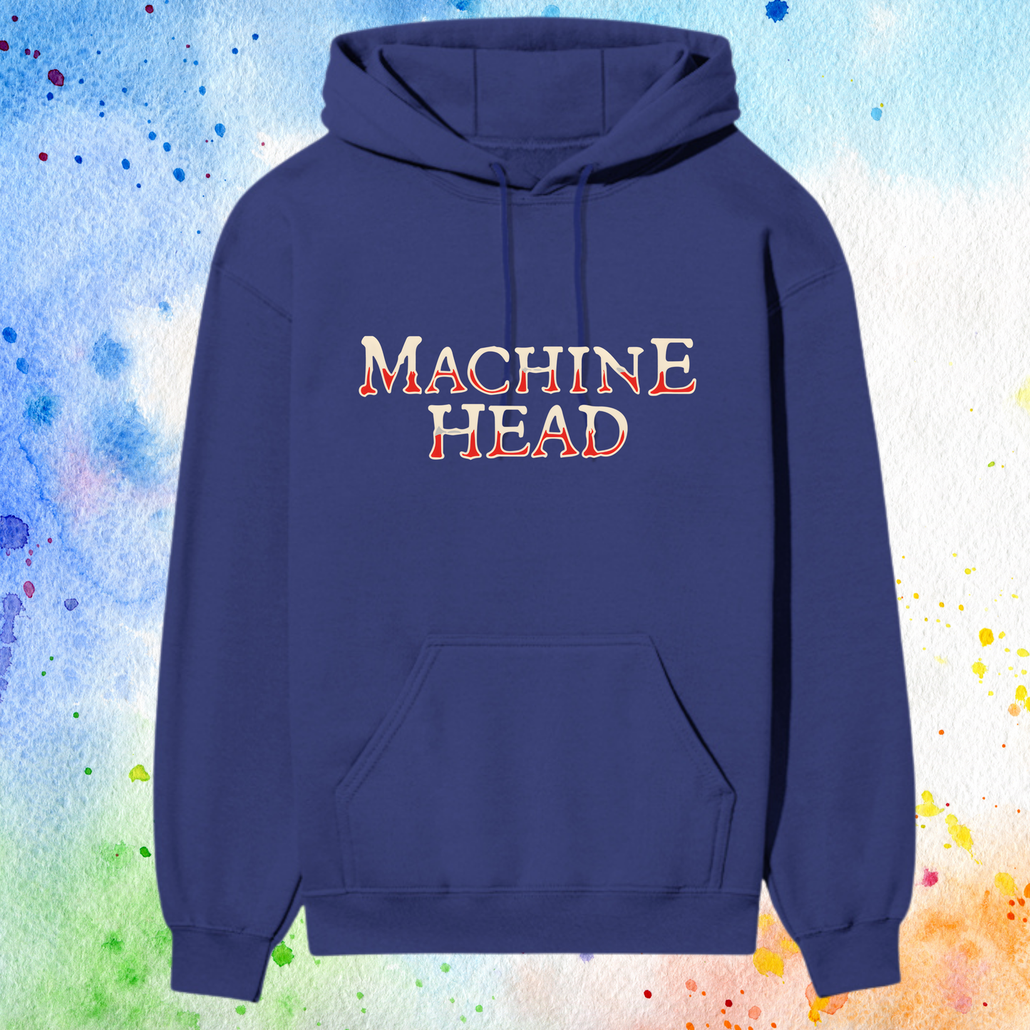 “Machine Head Premium Graphic Hoodie – Fierce Lion Edition”