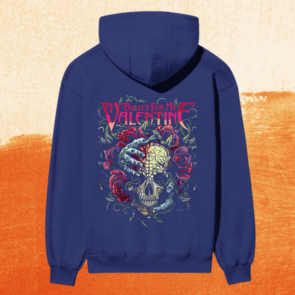 Bullet For My Valentine “Floral Skull” Premium Heavyweight Hoodie