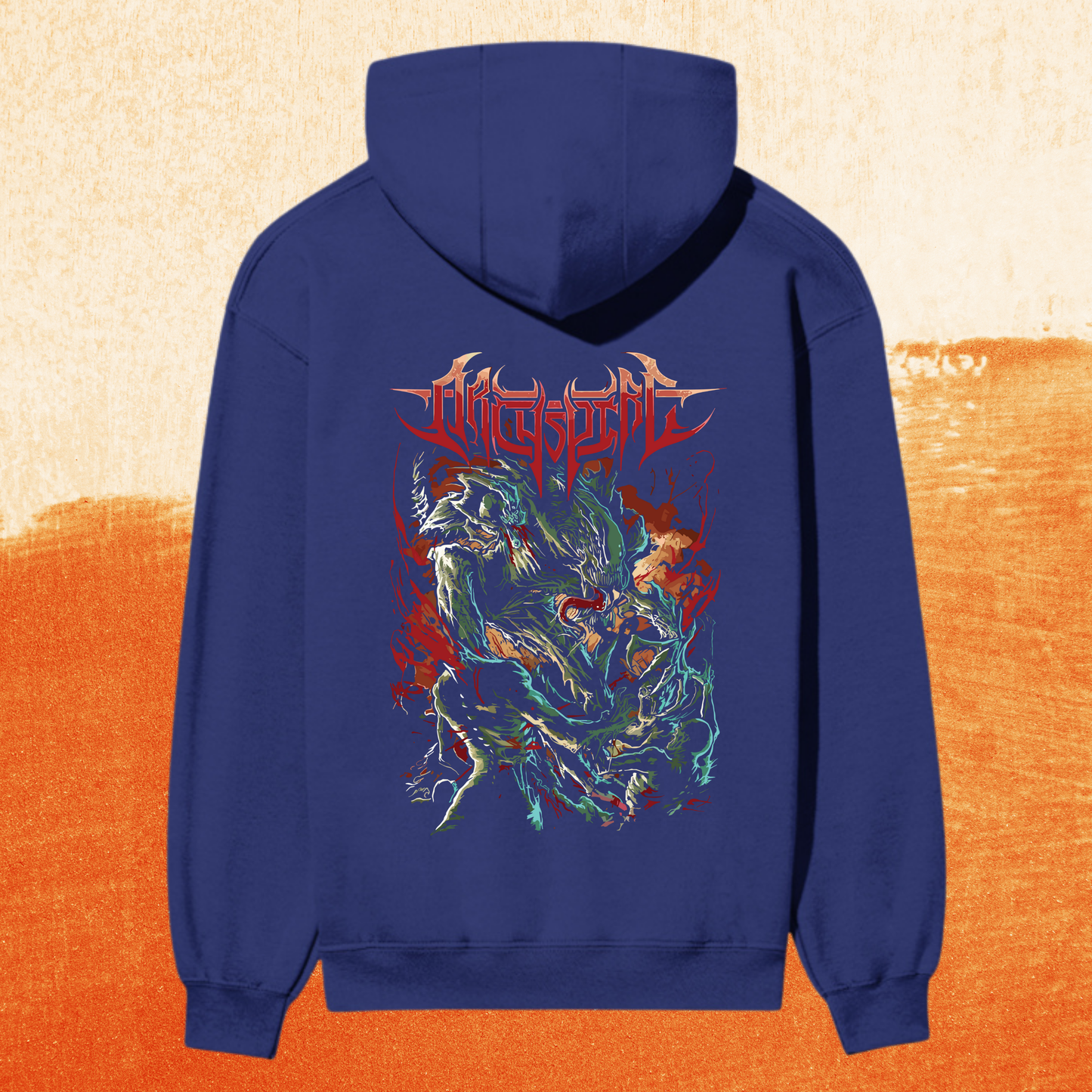 “Spirit Beast Premium Graphic Hoodie – Inferno Edition”